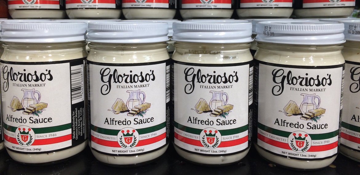 Glorioso's Alfredo Sauce Slider Image