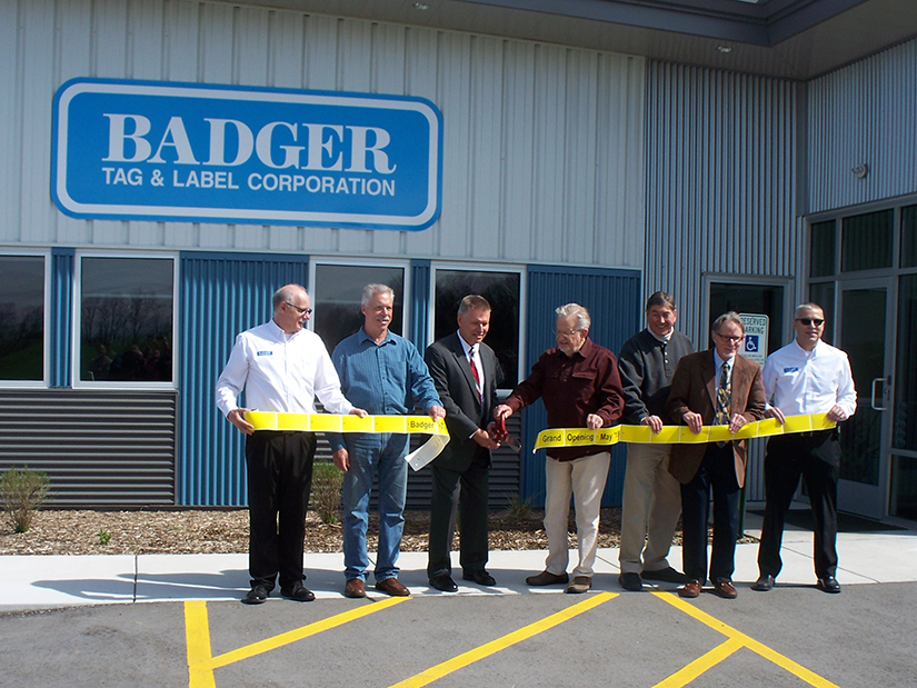 Badger Way Ribbon Cutting Slider Image
