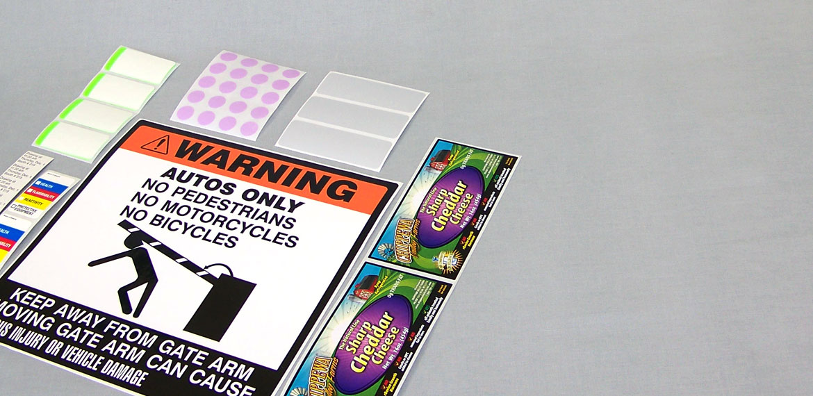 Labels for a Wide Range of Applications Slider Image